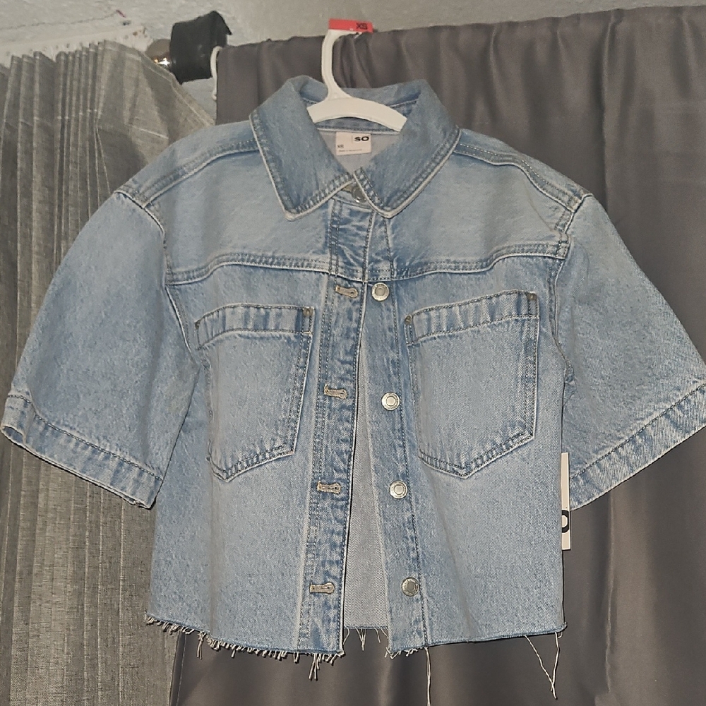 SO Light Blue Denim Jacket